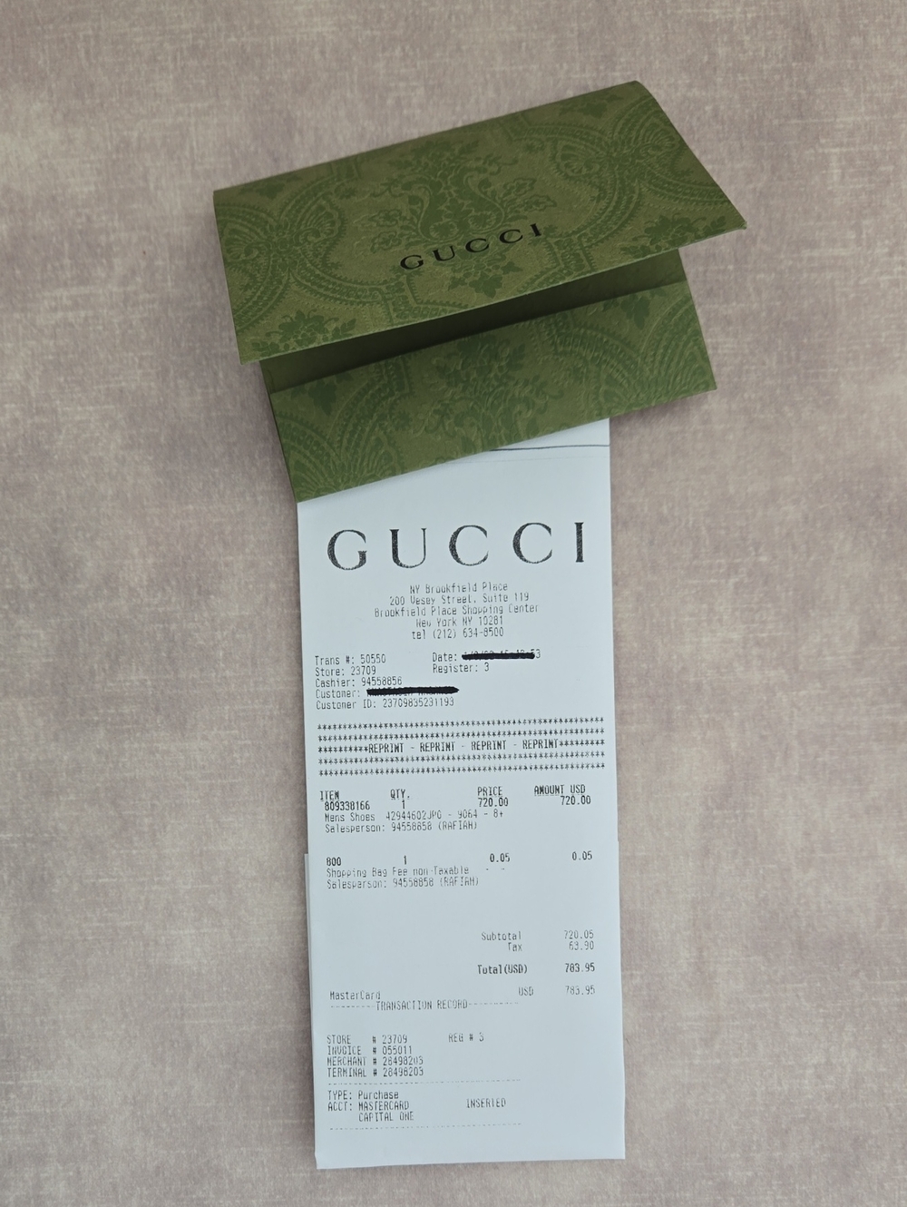 Gucci "New Ace Bee Embroidered" White Sneakers, Size 8.5 - Picture 11 of 13